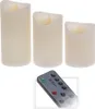 Sada tří svíček LED s dálkovým ovládáním Náhled obrázku produktu 2