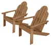 ECD Germany Adirondack židle sada 2 kusů z masivního Náhled obrázku produktu 1