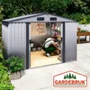 GARDEBRUK® XXL Metall Gerätehaus 5m² mit Fundament Produktbild-Vorschau 5
