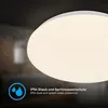 LED Deckenlampe Deckenleuchte Wohnzimmer IP54 Warmweiß Produktbild-Vorschau 4
