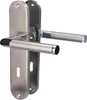 A close-up studio shot of a door handle set against a white background. Produktbild-Vorschau