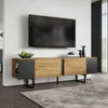STILVORA TV-Schrank, Lowboard TV Board, TV-Konsole mit 2 Produktbild-Vorschau 3