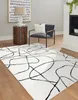 Modern Teppich MODE 8522 Abstraktion creme / schwarz  beige Produktbild-Vorschau 4