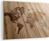 Bilder auf glas - Geographie Globus Karte - 70x50cm - Produktbild-Vorschau 1