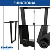 DanDiBo 2x Tischbeine Metall Schwarz 72 x 72 cm Produktbild-Vorschau 5