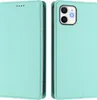 Litchi Leder Handyhülle für iPhone 12 Mini Wallet Produktbild-Vorschau 2