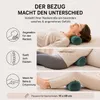 Nackenrollen Bezug 2er Set 15x40 cm – Nackenmassagekissen Produktbild-Vorschau 4