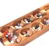 KALAHA - hochwertiges Steinchenspiel ,Modell:zweifarbig. Produktbild-Vorschau 7