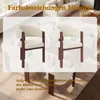 Flieks Esszimmerstuhl 6er Set mit dicker Polsterung und Produktbild-Vorschau 4