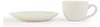 Espressotassen mit Untertassen - 90 ml - Weiß - Bone China Produktbild-Vorschau 5