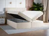 ADIDAR Boxspringbett Oskar 200x200cm mit Matratze - Produktbild-Vorschau 2
