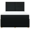 Boxspringbett mit Matratze Schwarz 140x200 cm Stoff, Produktbild-Vorschau 6