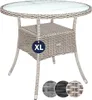 CASARIA® Tavolo Rotondo da Giardino Polyrattan Ø 80 Piano Anteprima dell’immagine prodotto 1