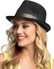 Cappello con nastro per adulti nero-oro - taglia unica Anteprima dell’immagine prodotto 2