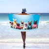 FEBE Strandtuch XXL 100x180 cm Hunde Team Badetuch Groß Produktbild-Vorschau 5