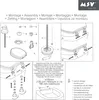 MSV Siège de WC Couvercle de WC MDF noyau en bois "Basil Voir les images du produit 7