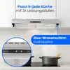 Bomann® Dunstabzugshaube 60cm Unterbau | Umluft und Abluft Produktbild-Vorschau 2