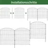 XINZI Teichzaun Tiergehege Zaunmatten, Steckzaun, Produktbild-Vorschau 8