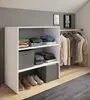 VCM Holz Kleiderschrank  | offener Schrank | begehbarer Produktbild-Vorschau 1