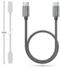 deleyCON 0,30m 240W USB-C Ladekabel Schnellladekabel Kurz Produktbild-Vorschau 3
