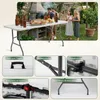 Sekey Buffettisch Klappbar Campingtisch Kunststoff mit Produktbild-Vorschau 3