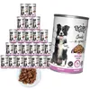Tuftuf | Mokré krmivo pro psy – 24 × 415 g – kousky masa – Náhled obrázku produktu 1