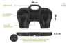 Komfortabel Kniekissen Anatomic Ergopad Knee-pad für Produktbild-Vorschau 6