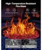 SucceBuy Reflektierendes Feuerglas, 4,5 kg, Glassteine für Produktbild-Vorschau 3