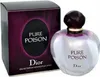 A bottle of Christian Dior Pure Poison perfume and its packaging are displayed against a white background. Podgląd zdjęcia produktu