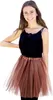 Oblique Unique Tutu Tütü Damen Rock braun Tüllrock Produktbild-Vorschau 2