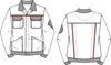 beb HANDWERK Herren Bundjacke CLASSIC Polyestermix Produktbild-Vorschau 2