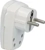 as-Schwabe Schutzkontakt-Winkelstecker Weiß max. Produktbild-Vorschau 2