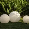 Gartenkugel STONE - Erdspieß - H: 29cm - D: 30cm - Fassung E27 - Kabel - Außen - grau Produktbild-Vorschau