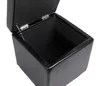 Tabouret Tabouret de rangement Onex, avec couvercle, cuir + Voir les images du produit 4