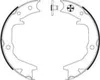 HELLA 8DA 355 050-631 Handbremsbeläge für MITSUBISHI Lancer Produktbild-Vorschau 2