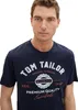 Tom Tailor T-Shirt Kurzarmshirt mit Rundhalsausschnitt und Produktbild-Vorschau 7
