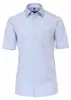 Casa Moda Hemd kurzarm blau uni Produktbild-Vorschau 11