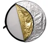 5in1 Faltreflektoren Set - ca. 80cm - gold, silber, Produktbild-Vorschau 8