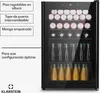Mini réfrigérateur Klarstein avec porte vitrée & LED, mini Voir les images du produit 8