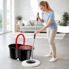 Schleuderwischmopp Set Mit 360° Drehkopf Teleskopstiel Produktbild-Vorschau 7
