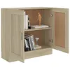 Bücherschrank Sonoma-Eiche 82,5x30,5x80 cm Holzwerkstoff Produktbild-Vorschau 7