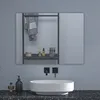 Badspiegel mit Beleuchtung 80×60cm Kalt/Neutral/Warmweiß Produktbild-Vorschau 9