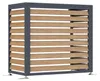 Westmann Boxa S Verkleidung Wärmepumpe 100x56x97 cm Produktbild-Vorschau 1