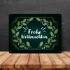 Frohe Weihnachten Mistelzweig Metallschild XL in 21x28 cm Produktbild-Vorschau 4