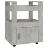 Carrello da cucina vidaXL grigio cemento 60x45x80 cm in Anteprima dell’immagine prodotto 1