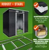 GARDEBRUK® L Metall Gerätehaus 2m² mit Fundament Produktbild-Vorschau 3