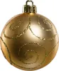 TrendLine Weihnachtskugeln bruchfest, langlebig Ø 6 cm gold Produktbild-Vorschau 3