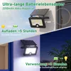 2 Stück LED Solarlampe Außen-Wandleuchte mit Produktbild-Vorschau 7