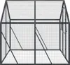 vidaXL Woliera antracyt 1,79x2x1,85 m aluminium Podgląd zdjęcia produktu 4