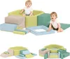 AIYAPLAY 15 PCS Parcours motricité bébé en mousse avec Voir les images du produit 1